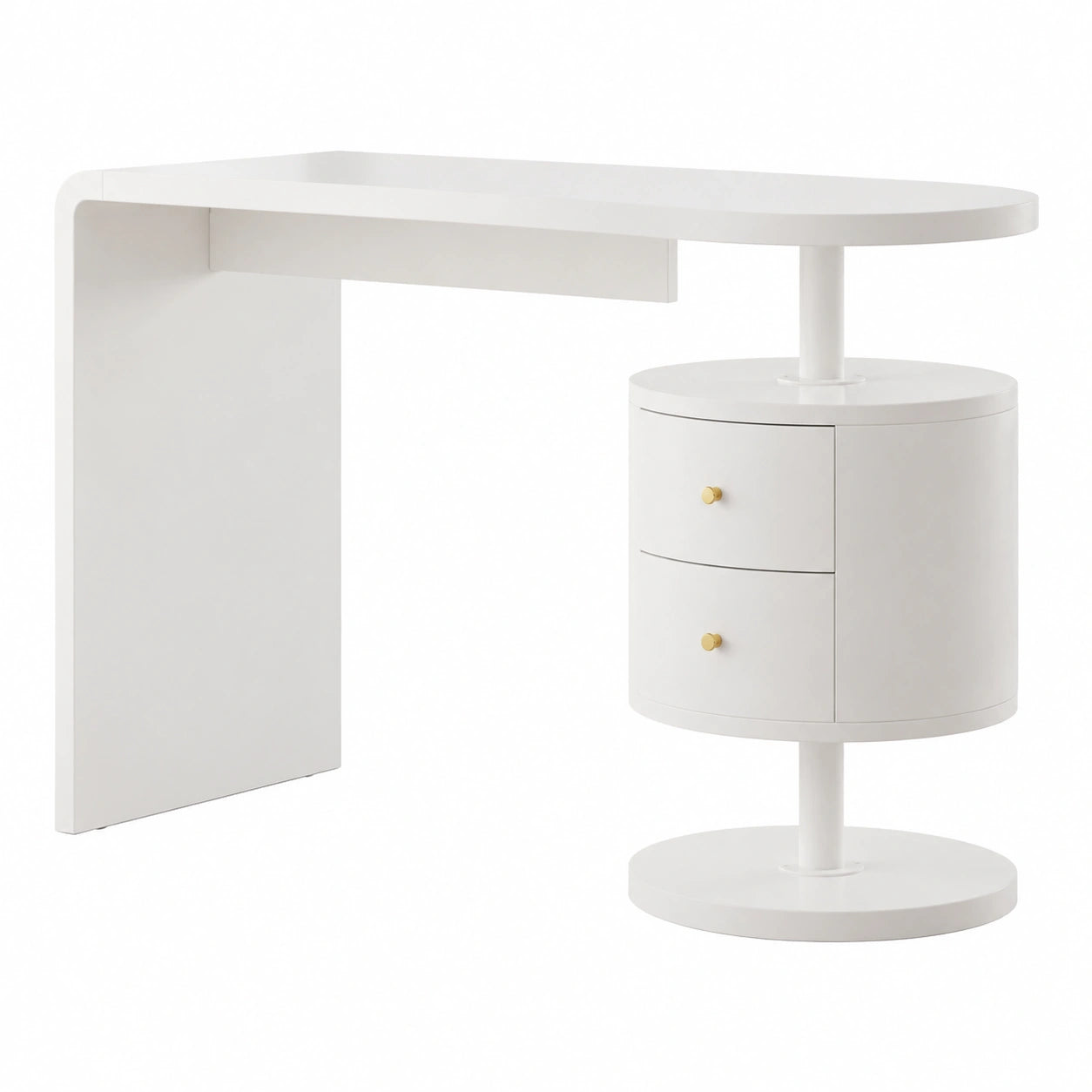 bureau-blanc-haute-brillance-avec-2-tiroirs-120x50cm-ezxlds2961bj