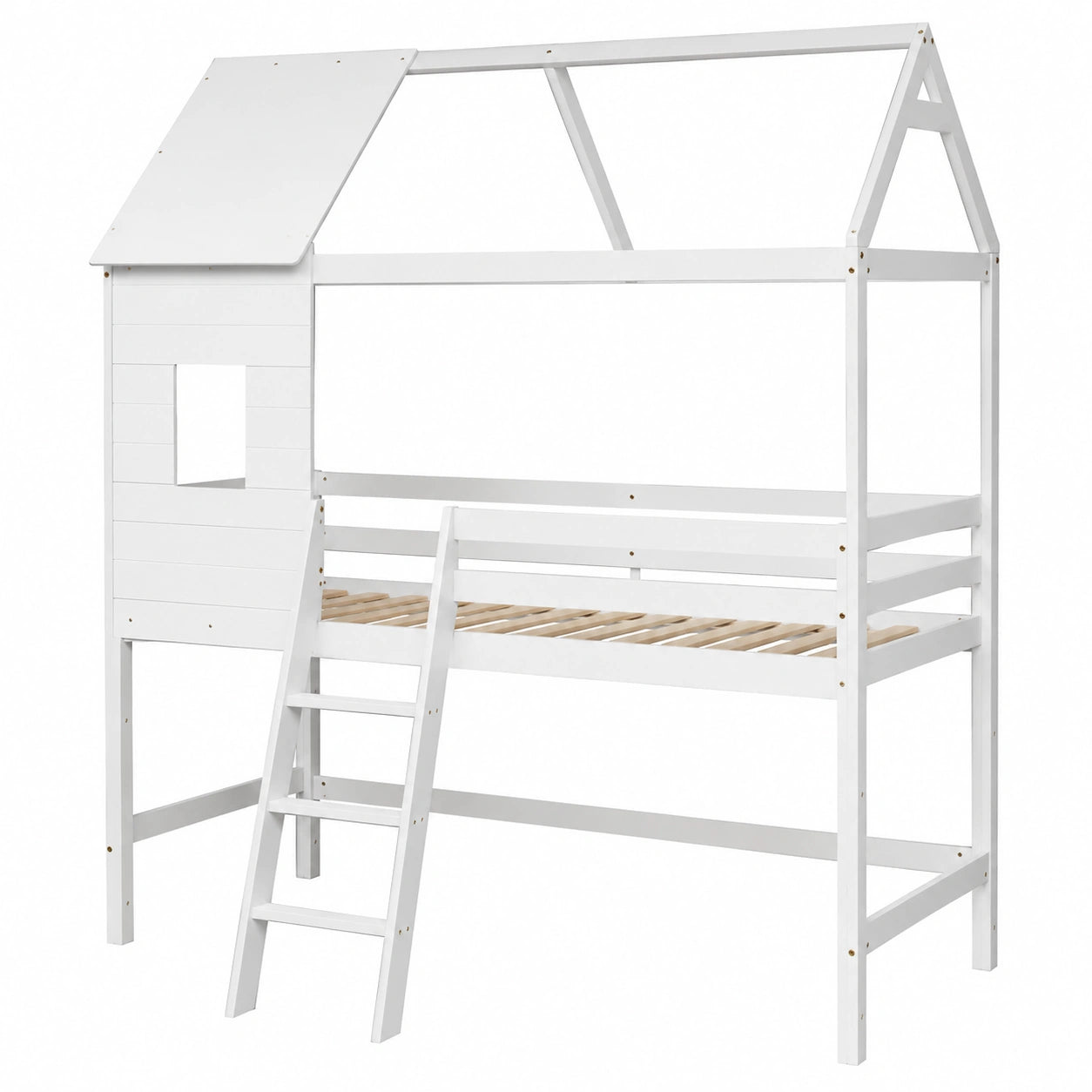 lit-mezzanine-enfant-190x90cm-blanc-avec-cabane-integree-qoabro2889ub