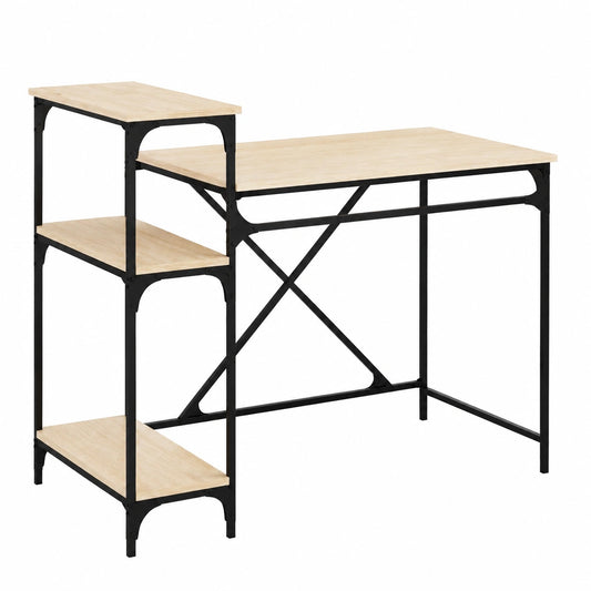 bureau-en-chene-avec-etageres-105-x-50-x-90-cm-meuble-de-travail-multifonctionnel-dflwfi2994do