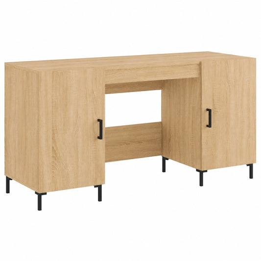 bureau-en-chene-sonoma-140-x-50-x-75-cm-pour-etude-sqstxo2998wm