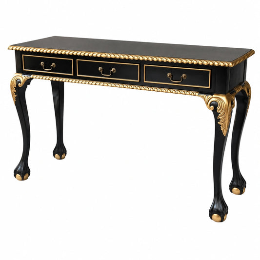 secretaire-baroque-antique-noir-avec-bureau-dore-eitpik3005jb
